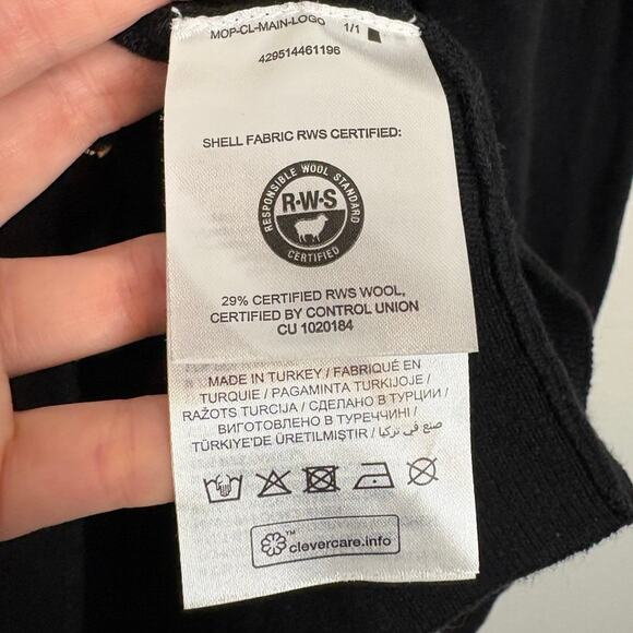 Marc O'Polo Responsible Wool Knit High Collar Full Zip Cardigan Jacket Large - Picture 6 of 7